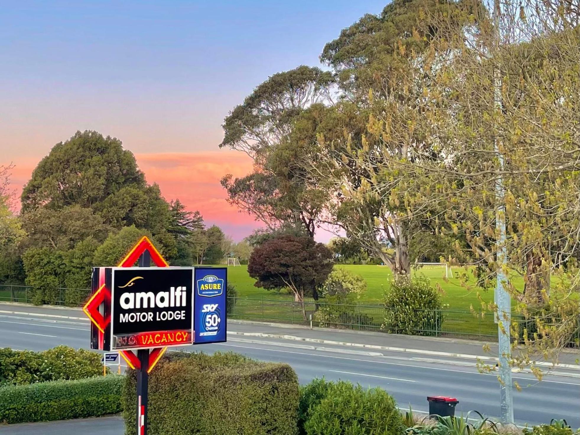 Amalfi Motor Lodge Christchurch Extérieur photo