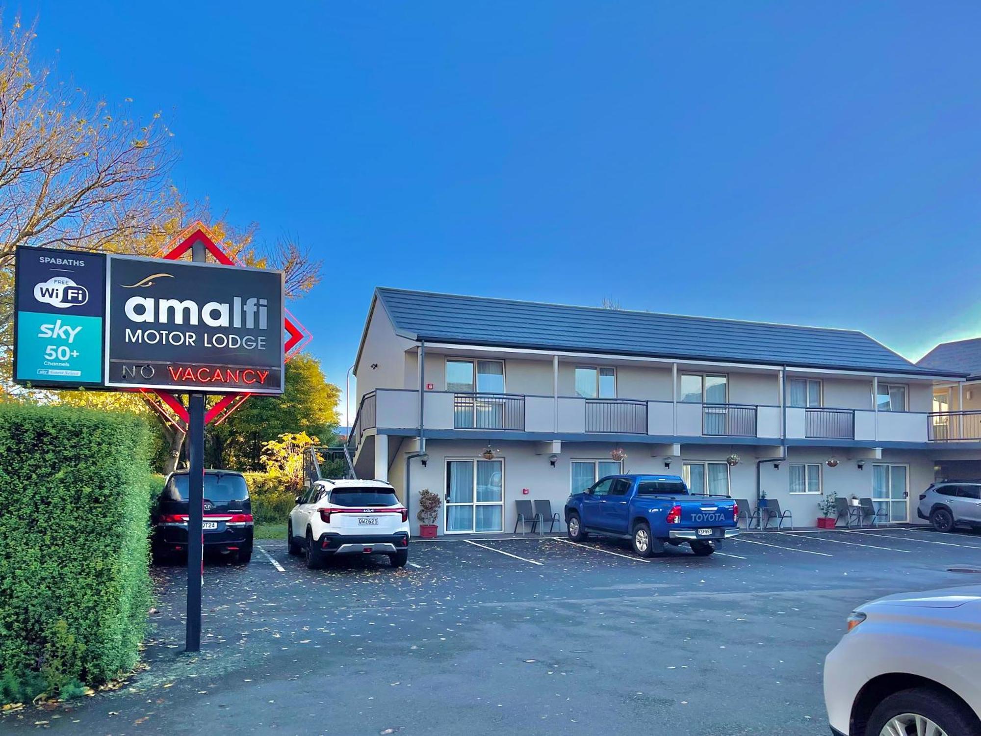 Amalfi Motor Lodge Christchurch Extérieur photo