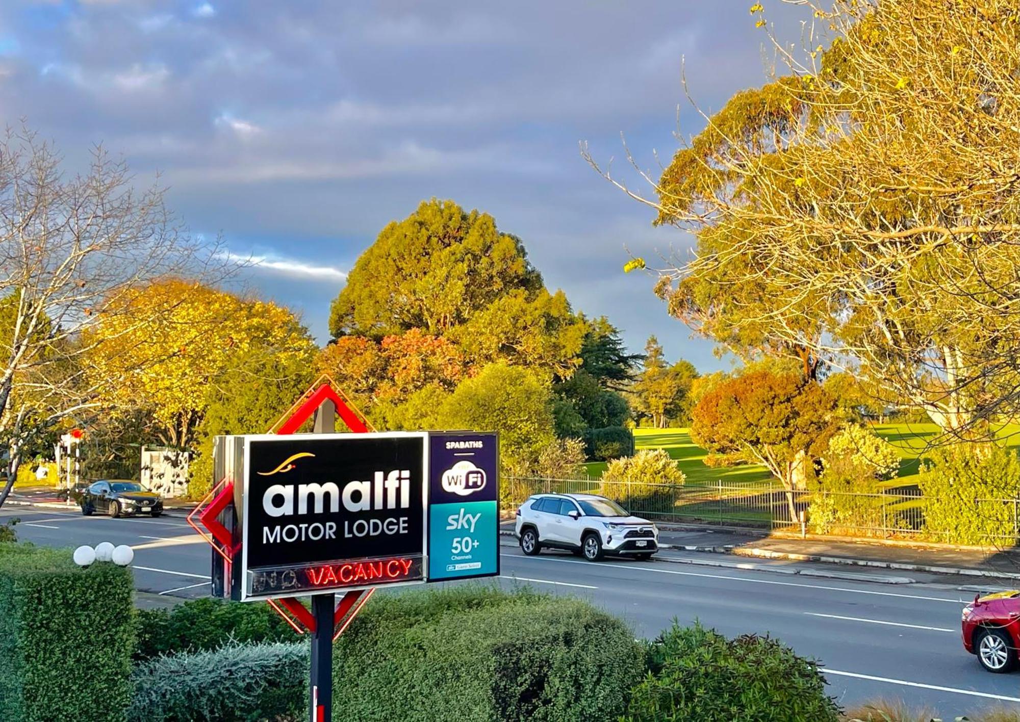Amalfi Motor Lodge Christchurch Extérieur photo